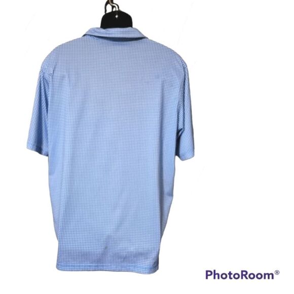 Walter Hagen Essentials Blue Golf Polo - Picture 2 of 7